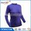 Antibacterial Comfortable Long Sleeve Running Sports Wear Apparel Woman T shirts Gym Wear