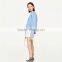 2017 summer the newest Side zip fastening Faux suede shorts with front cape