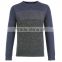 2017 mens stylish jacquard crew neck pullover sweater with high grade
