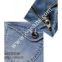 Blue Colour Fashion Design for 2014 Lady Jeans Wholesale Price