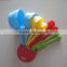 8piezas/pieces kitchen plastic measuring spoon set
