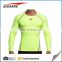 Professional custom man gym long sleeve tops wholesale/fitness running sport t-shirt