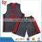 youth basketball team set basketball jogging suit polyester dry fit basketball uniform