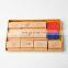 11 Pieces Set Wooden Handle Rubber Sweet Cartoons Kids Stamp Set