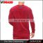 100% Cotton Regular Fit No Hoody Red Crewneck Sweatshirt Wholesale Sweatshirt In Low MOQ