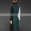 Woolen clothes designs for ladies long mix color wool trench coat