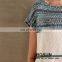 Short sleeve wholesale ladies tops latest design