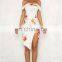 2017 high quality hot sale off shoulder white sexy women fashion dress