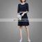 Summer Dresses New Fashion Western Woman Dress Latest Designs Knitted Dresses