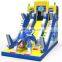 Dinosaur adult size inflatable water slide/inflatable water slide for kids and adults