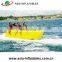 hot sale banana boat shark shape inflable Inflatable water flying towable banana boat for water activity