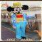 Lovely mickey mascot costume, plush figure mickey with suit cosplay costume