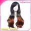 Fibre long wave 68cm women brown&black wholesale synthetic hair