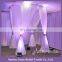 BCK098 white elegant drapes curtains wedding stage backdrop decoration backdrop curtains