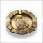 round brass high quality metal ashtray custom