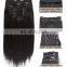 10 Pieces Virgin Remy Clip In Human Hair Extensions 100G/Piece Brazilian Human Hair Extensions Black Blonde Hair