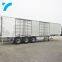 Low Price High Quality Rear Leaf Spring Box Transport Semi Trailer Enclosed Cargo Trailer