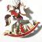 New Design 10 L Led Wood Christmas Horse Pendant String Fairy Light Holiday Lighting For House Decoration night light