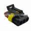 Hampool Good Quality 3 Pin Electrical Splice Automobile Insulation Wire Connector