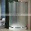 Hotel projcet 12mm tempered frosted glass bathroom shower glass door prices