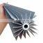 Toshine CA And CE Sunflower Heat Sink Aluminium Profile Structure For Led Light