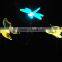 Solar Powered Hummingbird, Butterfly & Dragonfly Garden Stake Light with Color Changing LEDs