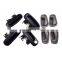 Free Shipping!8Pcs Front Rear Black Outside Inside Door Handle 98-02 for Toyota Corolla