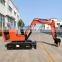Simple to operate High productivity Crawler 0.8 ton 1 ton hydraulic small digger machine mini excavator