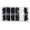 hot Selling car Universal plastic fastener kit 100pcs bumper auto clip 6kinds size