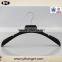 Black Rubber Hanger With Wide Shoulder for Coat