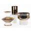 Nordic Luxury Modern Creative Lips Design Golden Ceramic Flower Vase for Home Decoration