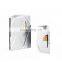 Modern Creative Design Minimalist Fashion Decorative White Ceramic Vase with Gold Decoration