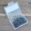 Iseama Fishing Hooks 100pc set Flatted Iseama Fish Hook High Carbon Steel Freshwater Fishing Barbed Fishhooks with Box Package