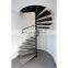 Curved Shape Steel Bar Spiral Staircases