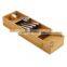 Bamboo Cutlery Tray Drawer Store Bamboo Compact Cutlery Organiser