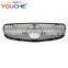 Diamond Radiator Style Front Grille Grill for Mercedes Benz GLC Class W253 X253 2016-2019