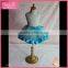Tulle blue bubble skirt pattern, fashion girl skirts, girl skirt for 1-9 years