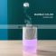 New Design 300ML Scent Aroma Colorful Lights Customizable Rechargeable Mini USB Cool Mist Ring Jellyfish Car Humidifier