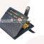 Classical Design Large Capacity Woven Leather Credit Card business name card holder Wallet