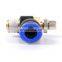 SNS JSC Series 90 Degree Elbow Air Flow Speed Control Fitting Pneumatic Throttle Valve