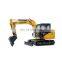 Hydraulic Excavator 6000Kg Digger Machine 908E