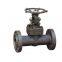 High quality forged steel gate valve high temperature and high pressure manual flange gate valve