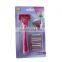 6 Blades Women Safety Razor Changeable Cartridge Body Hair Razor Smooth And Comfortable Shaving Razor With Lubricant CM6-03