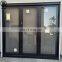 Foshan China  Aluminum Anti-Pinch Folding Door with Clear Double Glass for Interior Decoration