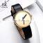 SHENGKE No Logo Minimalisim Watches K0086L Unisex Simple Design Wristwatch Watch for Women and Man
