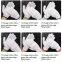 White cotton working gloves Knitted Protective Hand Safety Gloves