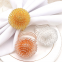 Factory Wholesale Handmade Wire Ball Napkin Ring Bayberry Shape Metal Circle For Party