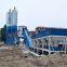 hzs90 belt conveyor mixing concrete batching plant china factory with software