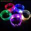 Wedding Decoration Custom LOGO Light up Party LED Bracelets Radio Controlled LED Wristbands