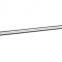 factory bathroom accessories 304 stainless steel towel bar washroom towel shelf model 4002A